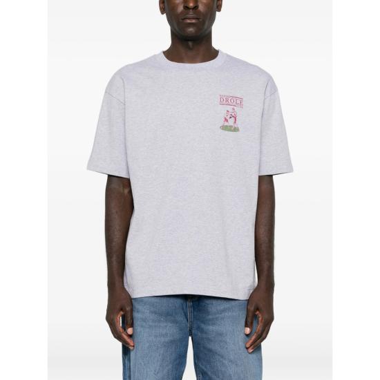 26FW 드롤드무슈 탑 TS342 CO248 HEGRE GREY - DROLE DE MONSIEUR