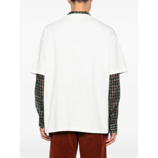 26FW 드롤드무슈 탑 TS341 CO002 OFFWH WHITE - DROLE DE MONSIEUR