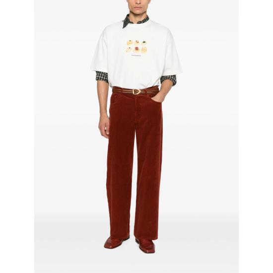 26FW 드롤드무슈 탑 TS341 CO002 OFFWH WHITE - DROLE DE MONSIEUR