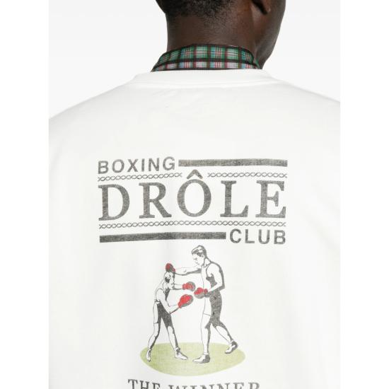 26FW 드롤드무슈 니트웨어 SW214 CO127 OFFWH WHITE - DROLE DE MONSIEUR