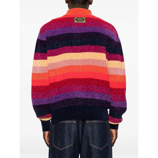 26FW 드롤드무슈 니트웨어 PO240 PL196 MULTI PURPLE RED - DROLE DE MONSIEUR
