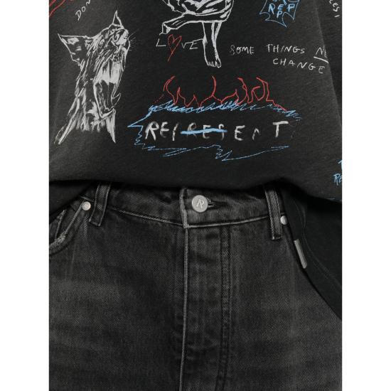26FW 리프레젠트 데님 팬츠 MLM101097 44 BLACK - REPRESENT