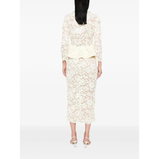 26FW 셀프 포트레이트 롱 원피스 AW26 050M Y YELLO NEUTRALS - SELF PORTRAIT