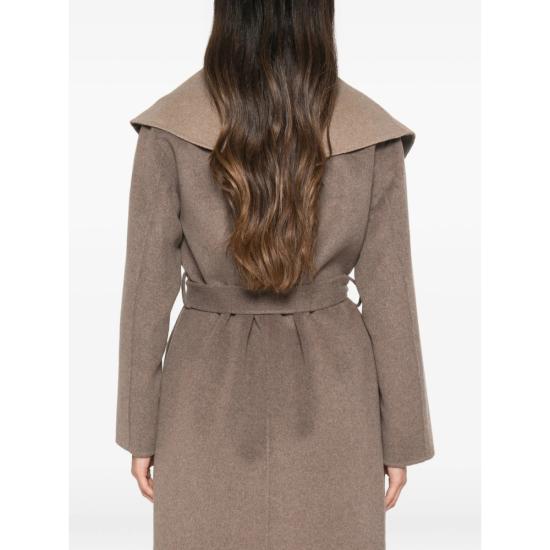 26FW 심카이 코트 526 7005 WL MUSHM BROWN NEUTRALS - SIMKHAI