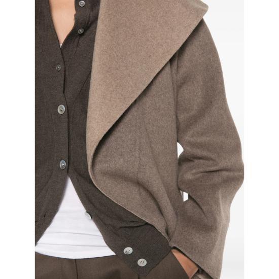 26FW 심카이 코트 526 7005 WL MUSHM BROWN NEUTRALS - SIMKHAI