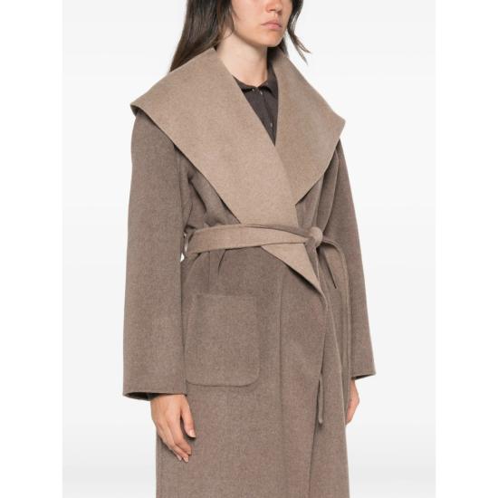 26FW 심카이 코트 526 7005 WL MUSHM BROWN NEUTRALS - SIMKHAI