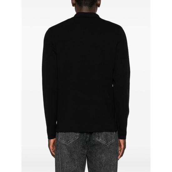26FW 삼소앤삼소 니트웨어 10490 GUNA HALF BLACK - SAMSOE SAMSOE