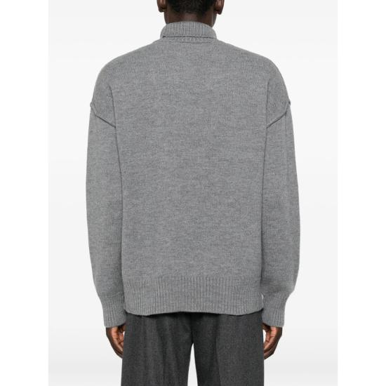 26FW 아미 ADC 터틀넥 스웨터 UKS839 018 A273 GREY - AMI