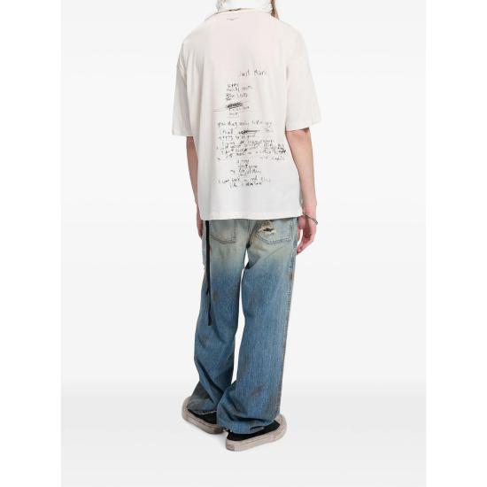 26FW 앤 드뮐미스터 탑 B0014669 FA206 003 WHITE - ANN DEMEULEMEESTER