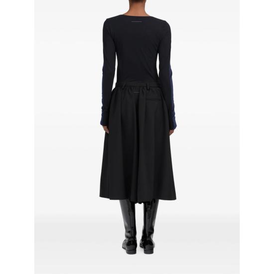 26FW MM6 메종마르지엘라 숏팬츠 M35436 S62MU0079 900 BLACK - MM6 MAISON MARGIELA