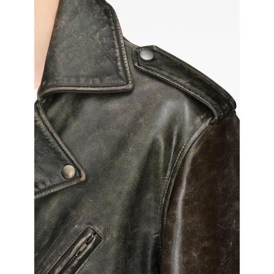 26FW 마르지엘라 바이커 자켓 M07024 S50AM0668 900 BLACK - MAISON MARGIELA