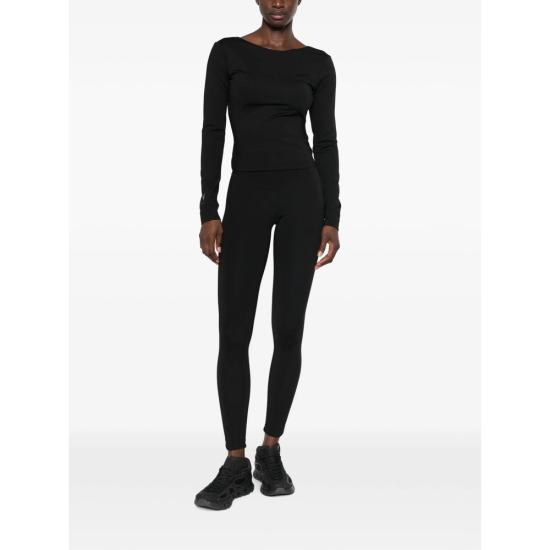 26FW 마크론 긴팔 티셔츠 7700001 BLK BLACK - MACRON