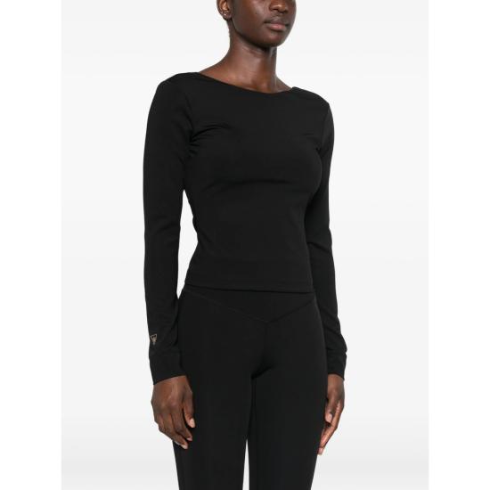 26FW 마크론 긴팔 티셔츠 7700001 BLK BLACK - MACRON