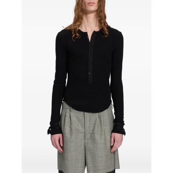 26FW 앤 드뮐미스터 탑 B0014466 FA766 099 BLACK