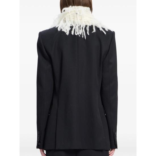 26FW 앤 드뮐미스터 머플러/스카프 B0014549 KN096 006 WHITE - ANN DEMEULEMEESTER