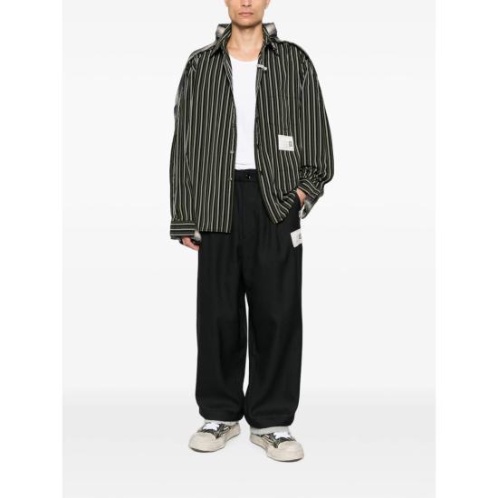 26FW 메종 미하라 야스히로 스트레이트 팬츠 A17PT072 BLACK - MAISON MIHARA YASUHIRO