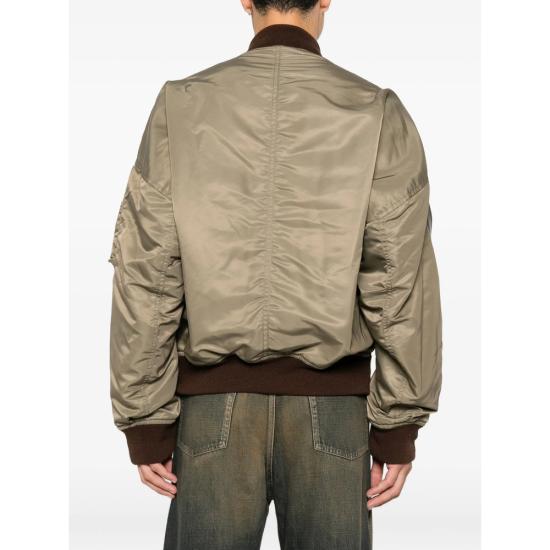 26FW 메종 미하라 야스히로 봄버 자켓 A17BL062 KHAKI BROWN BLACK - MAISON MIHARA YASUHIRO
