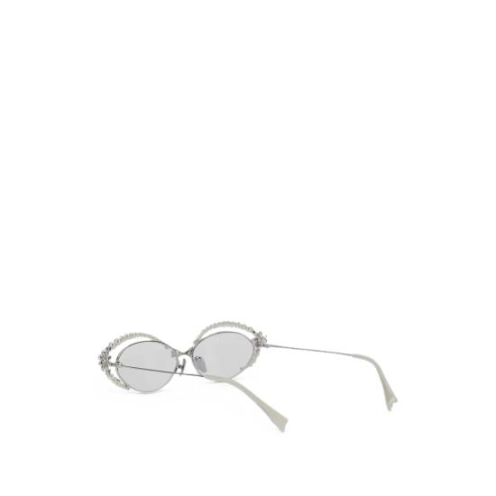 26FW 위민 선글라스 26601SLV00NN SILVER NEUTRALS - YVMIN