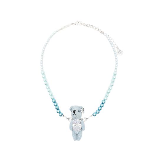26FW 위민 목걸이/팬던트 26635SLV00NN SILVER BLUE