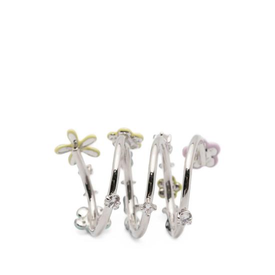 26FW 위민 반지 26662SLV15NN SILVER YELLOW - YVMIN