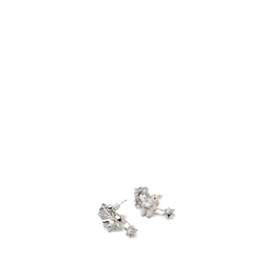 26FW 위민 이어링 26094SLV00DLR SILVER WHITE - YVMIN
