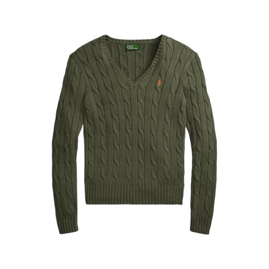 26FW 랄프 로렌 스웨터 211971870 GREEN