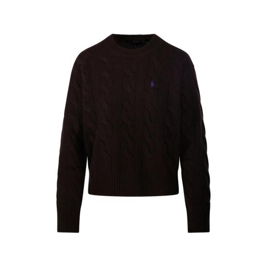 26FW 랄프 로렌 스웨터 211A91216 BROWN