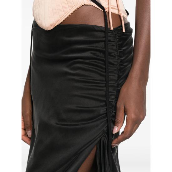 26FW 마리아루시아호한 롱 원피스 SAKURA MANBK BLACK NEUTRALS - MARIA LUCIA HOHAN
