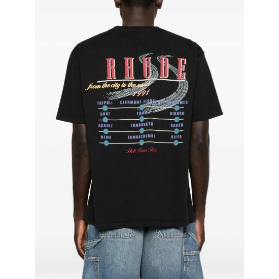 26FW 루드 탑 RHFW26TT06012 8611 BLACK - RHUDE