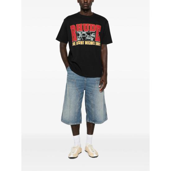 26FW 루드 탑 RHFW26TT06012 8611 BLACK - RHUDE