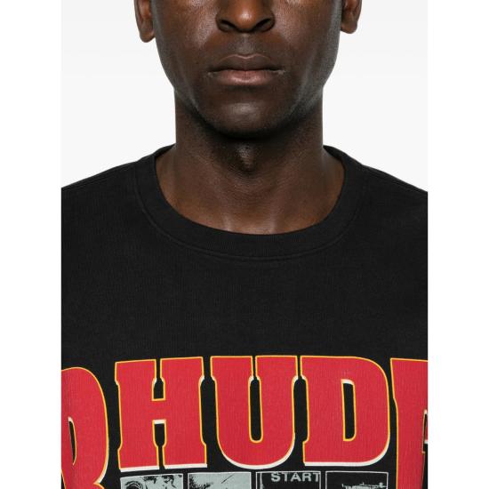 26FW 루드 탑 RHFW26TT06012 8611 BLACK - RHUDE