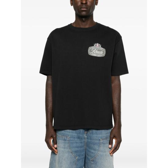 26FW 루드 탑 RHFW26TT02012 6505 BLACK - RHUDE