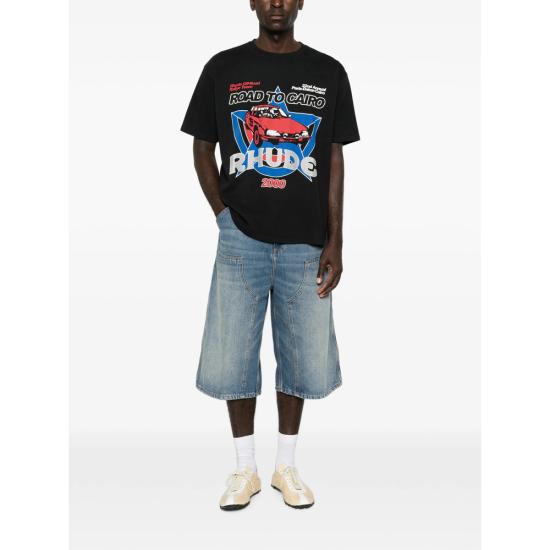 26FW 루드 탑 RHFW26TT01012 6195 BLACK - RHUDE