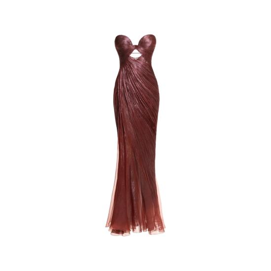 26FW 마리아루시아호한 롱 원피스 ZEPHYRA TRUFF BROWN