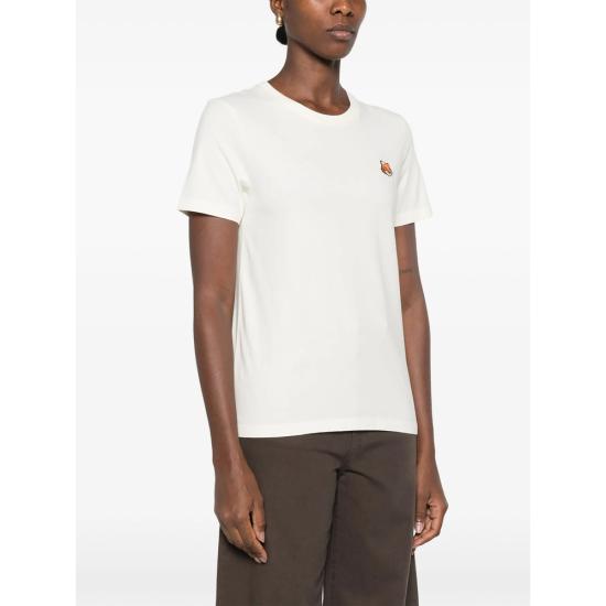 26FW 메종키츠네 폭스 헤드 레귤러 폴로 티셔츠 PW00113KJ7026 NOBEI NEUTRALS - MAISON KITSUNE