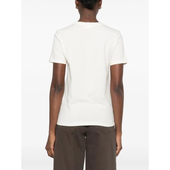 26FW 메종키츠네 폭스 헤드 레귤러 폴로 티셔츠 PW00113KJ7026 NOBEI NEUTRALS - MAISON KITSUNE