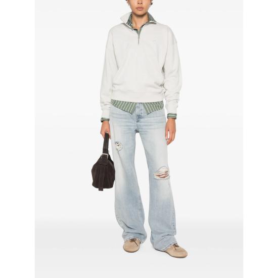26FW 메종키츠네 긴팔 티셔츠 MW00304KM0341 CLGRE GREY - MAISON KITSUNE
