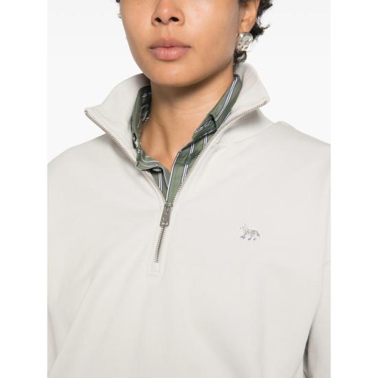 26FW 메종키츠네 긴팔 티셔츠 MW00304KM0341 CLGRE GREY - MAISON KITSUNE