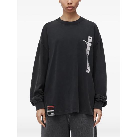 26FW 알렉산더 왕 니트웨어 UCC4261938 011 BLACK - ALEXANDER WANG