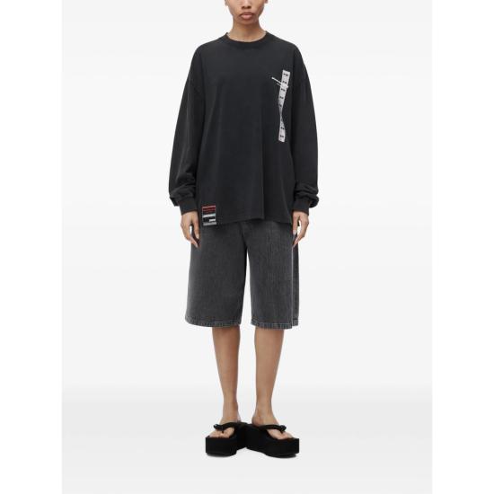 26FW 알렉산더 왕 니트웨어 UCC4261938 011 BLACK - ALEXANDER WANG