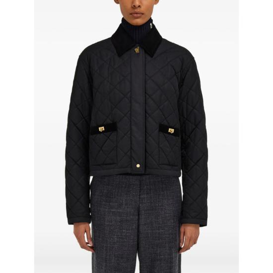 26FW 살바토레 페라가모 자켓 13I378 0795796 NERO BLACK - SALVATORE FERRAGAMO