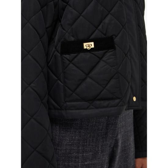 26FW 살바토레 페라가모 자켓 13I378 0795796 NERO BLACK - SALVATORE FERRAGAMO