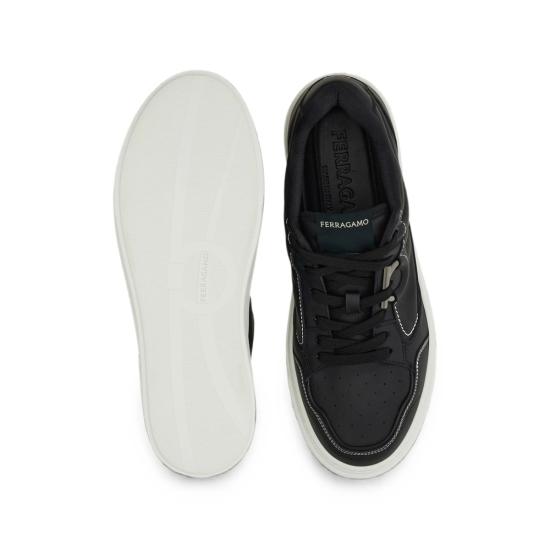 26FW 살바토레 페라가모 스니커즈 02A945 0795665 M NERO BLACK - SALVATORE FERRAGAMO