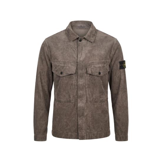 26FW 스톤 아일랜드 긴팔 셔츠 151200029 S0446 V0062 BROWN