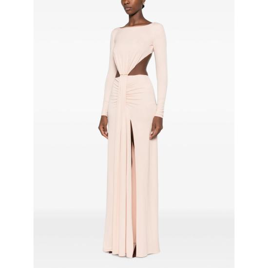 26FW 엘리자베타프랜치 롱 원피스 ABR3467E2 EA1 NEUTRALS - ELISABETTA FRANCHI