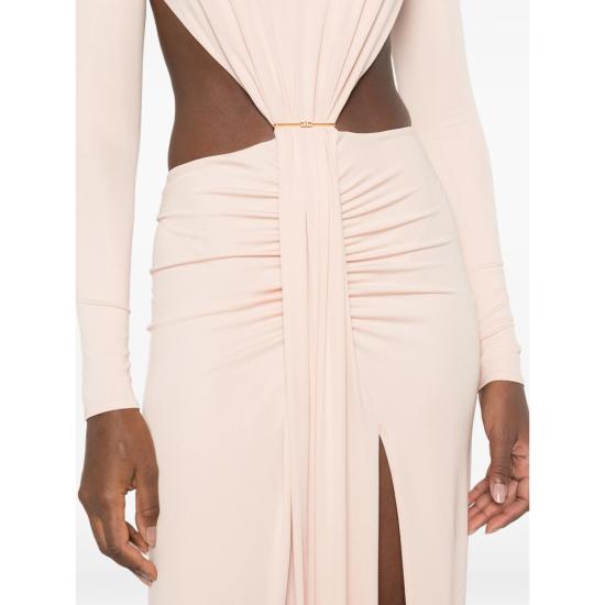 26FW 엘리자베타프랜치 롱 원피스 ABR3467E2 EA1 NEUTRALS - ELISABETTA FRANCHI