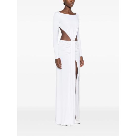 26FW 엘리자베타프랜치 롱 원피스 ABR3467E2 360 WHITE - ELISABETTA FRANCHI