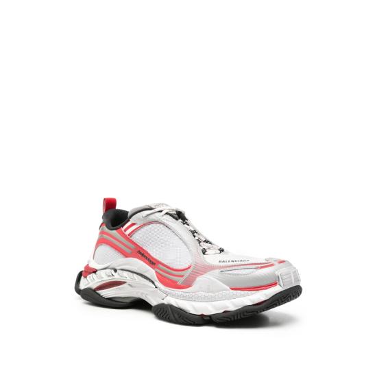 26FW 발렌시아가 트리플 S.2.0 스니커즈 865849 WTRS2 1169 GREY RED - BALENCIAGA