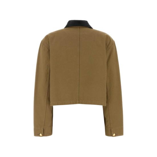 26FW 발렌시아가 크롭 워크웨어 재킷 A0029P TRP15 9501 NEUTRALS - BALENCIAGA