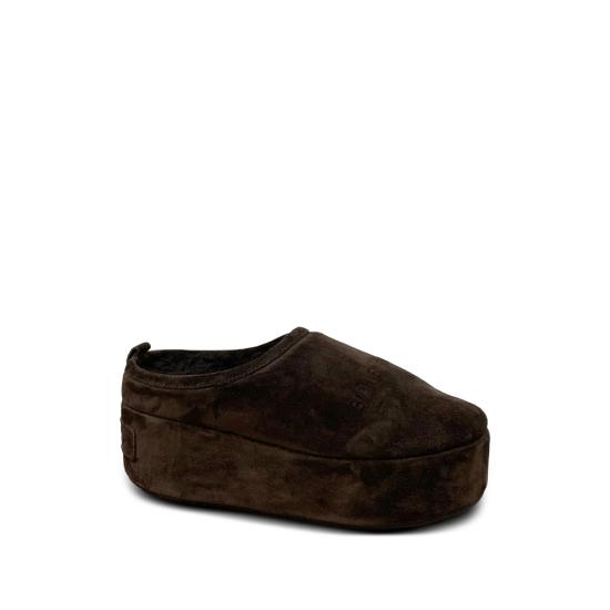 26FW 발렌시아가 알래스카 소프트 플랫폼 뮬 825258 WBFC1 2929 BROWN